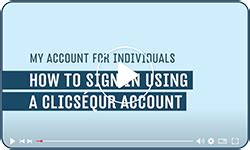 clicséqur log in|Access the Government Authentication Service .